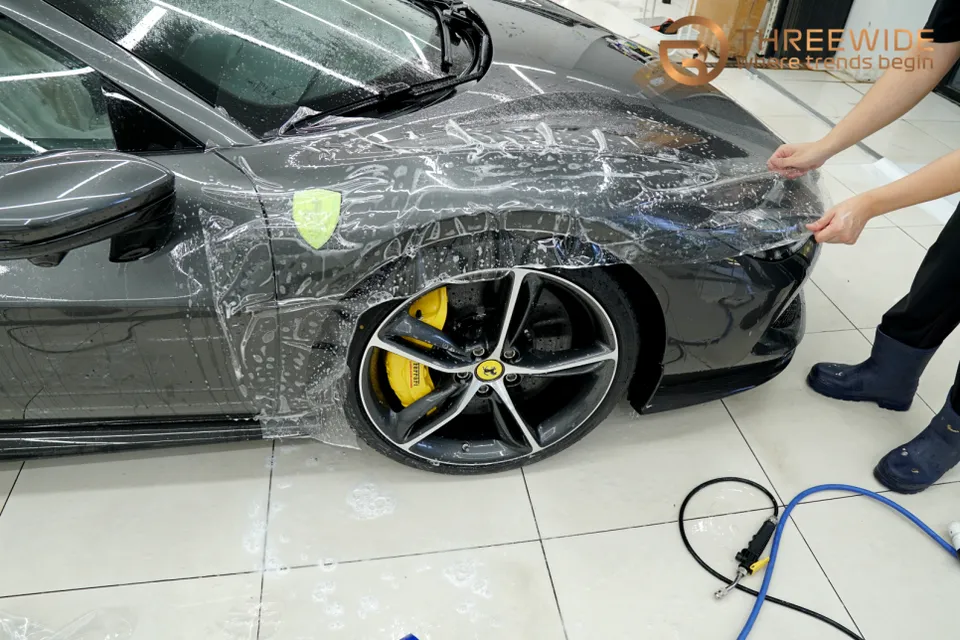 Ferrari 296 GTS PPF施工事例｜費用目安と仕上がり 施工写真 3-3