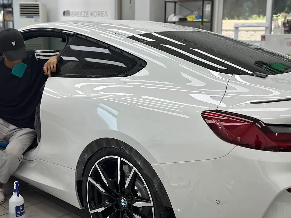 BMW 8 Series PPF施工事例｜韓国での実例紹介 施工写真 1-2