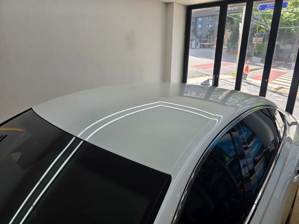 Genesis G80 ルーフブラックPPF施工事例｜費用目安・仕上がり 施工写真 3-2