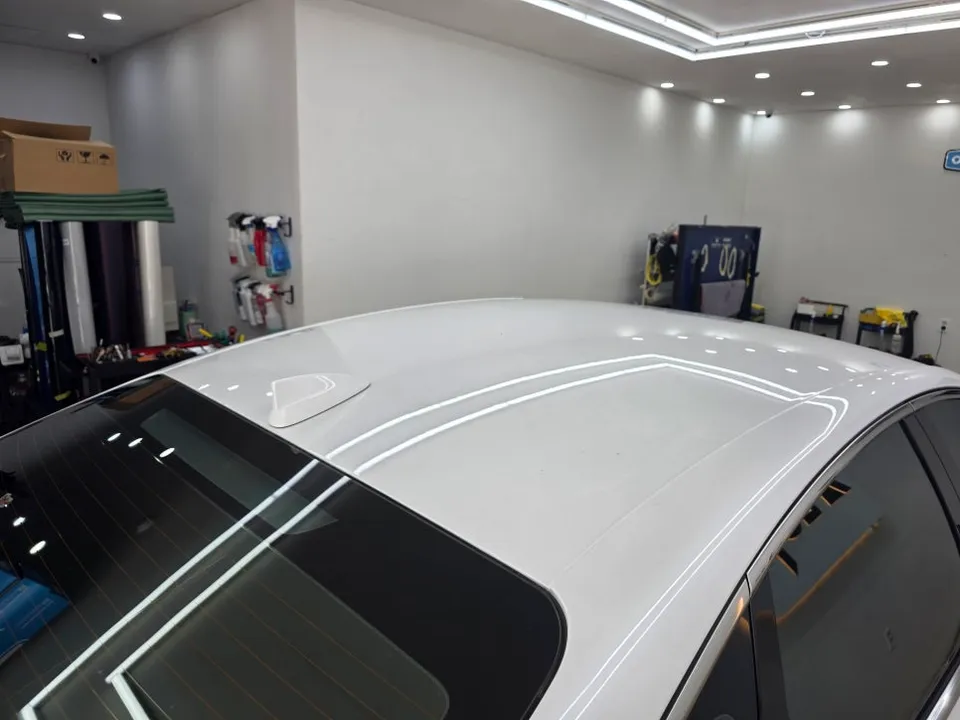 Genesis G80 ルーフブラックPPF施工事例｜費用目安・仕上がり 施工写真 3-3