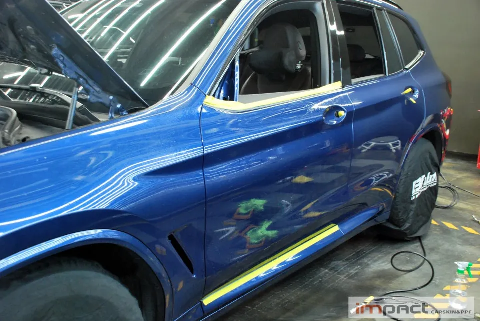BMW iX3のPPF施工事例｜費用目安・仕上がり 施工写真 4-2