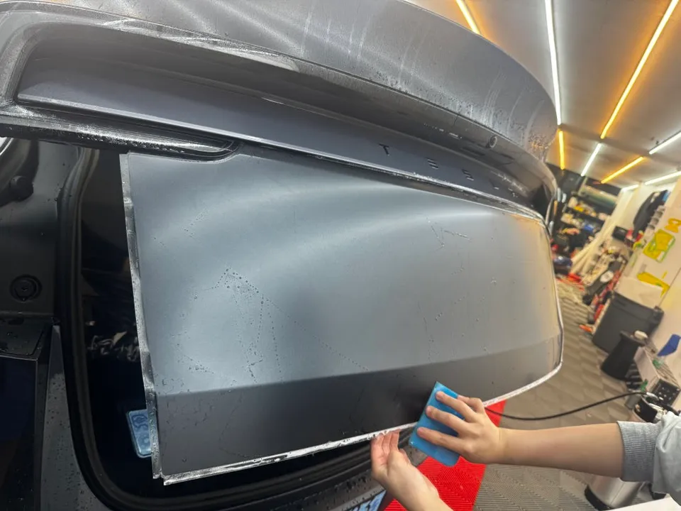 Tesla Juniperの無光PPF施工事例｜費用目安と仕上がり 施工写真 2-2