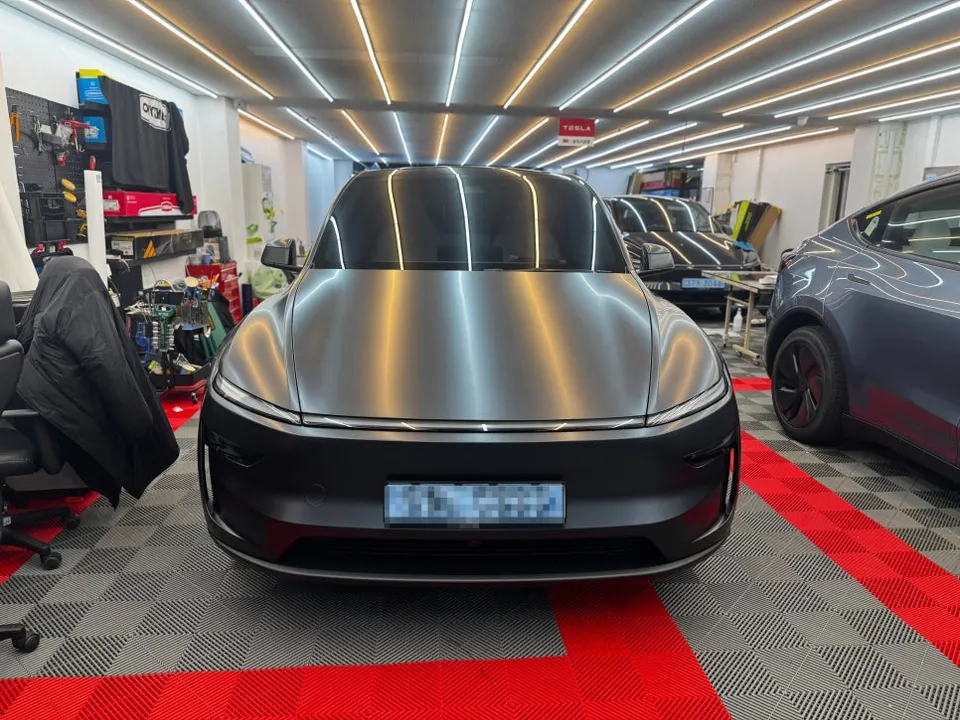 Tesla Juniperの無光PPF施工事例｜費用目安と仕上がり 施工写真 3-3