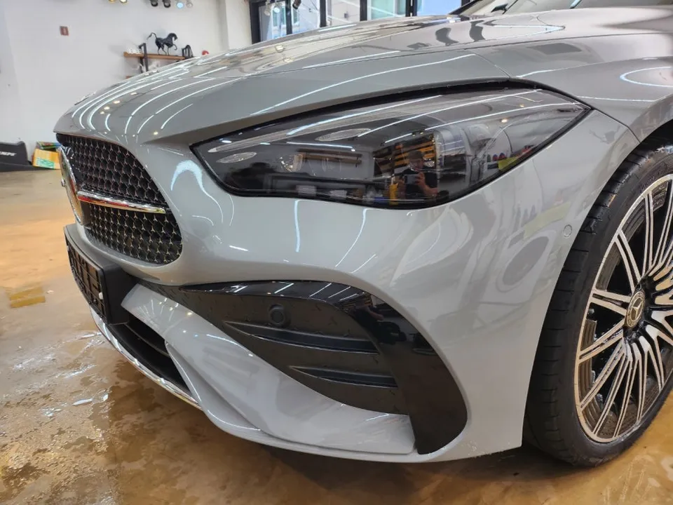 Mercedes-Benz CLEのPPF施工事例｜費用目安と仕上がり 施工写真 1-3