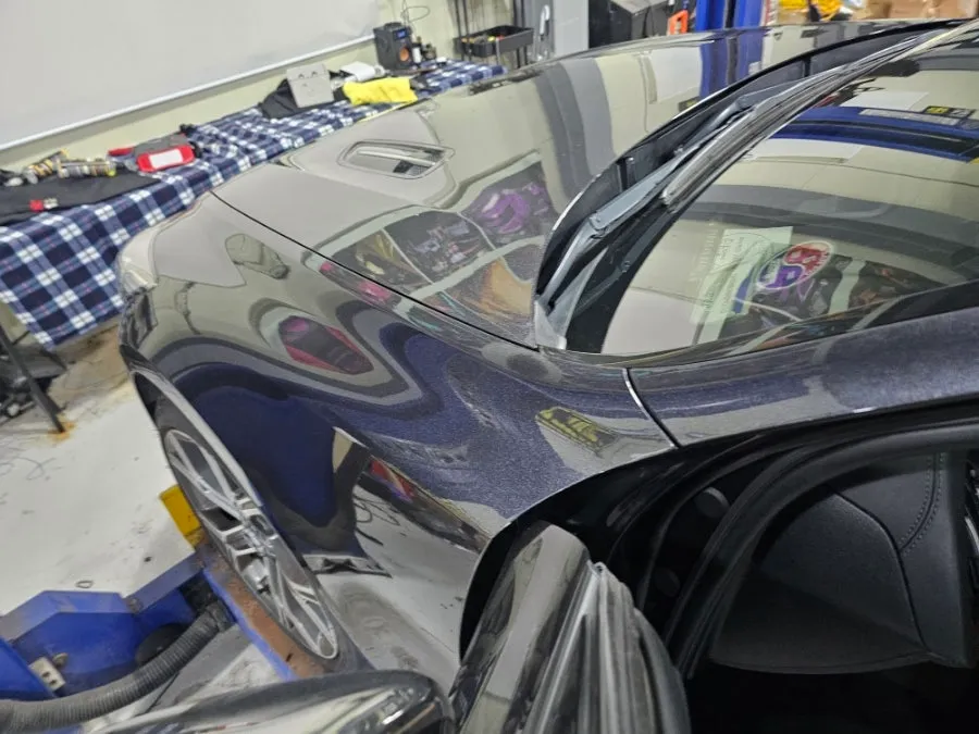 Kia Stinger ambient lighting installation result