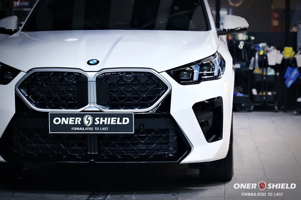 BMW X2 ceramic coating installation result