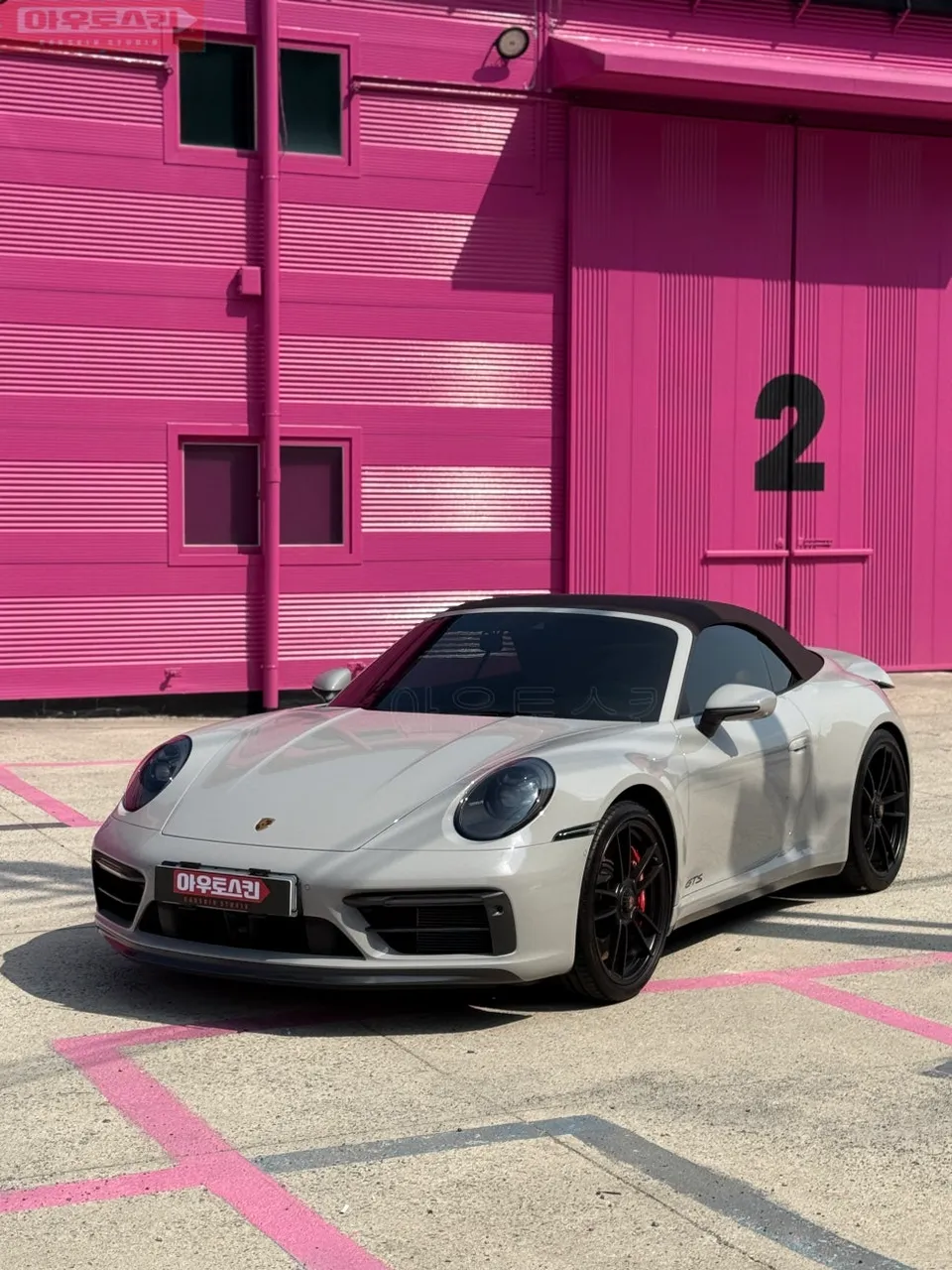 ポルシェ 911のPPF施工事例｜韓国での実施工 写真