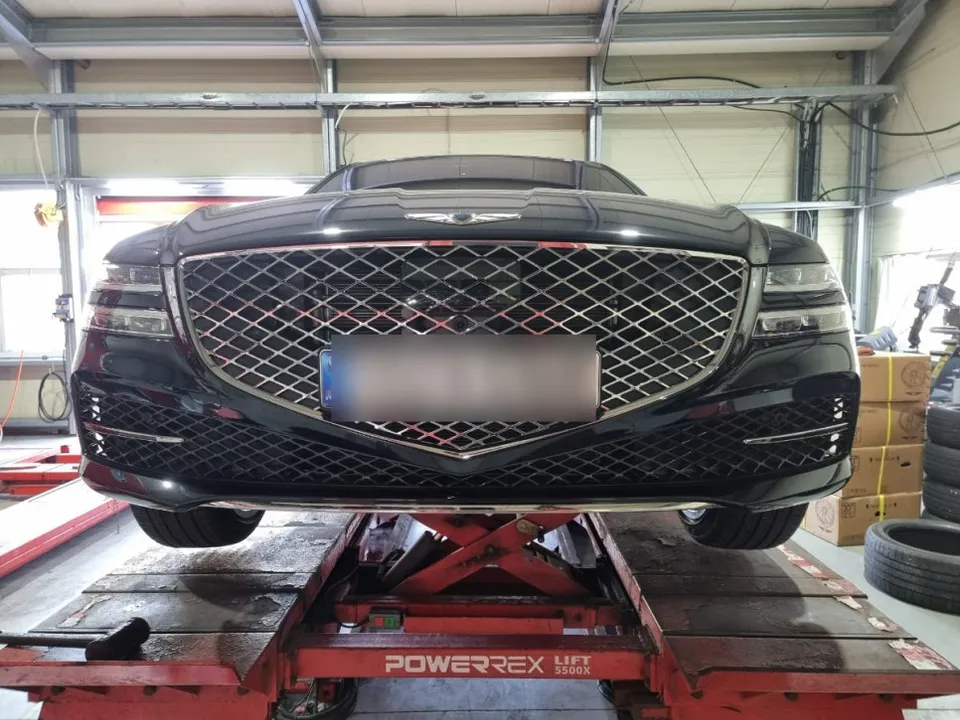 Genesis G80 wheel repair - Genesis G80 Wheel Repair & Painting Review photo 3