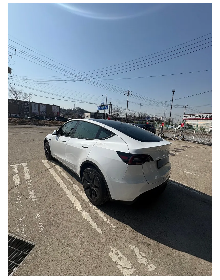Tesla Model Yのカーフィルム施工事例｜費用目安・仕上がり 施工写真 3-1