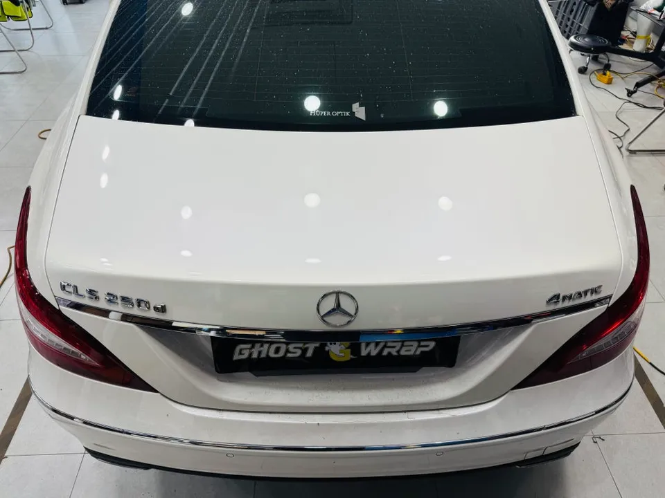 Mercedes-Benz CLSのガラスコーティング事例|費用目安・仕上がり 施工写真 3-2