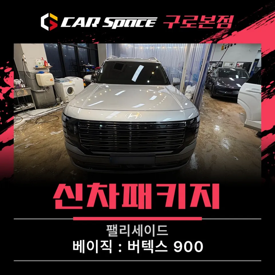 Hyundai Palisade new car package installation result