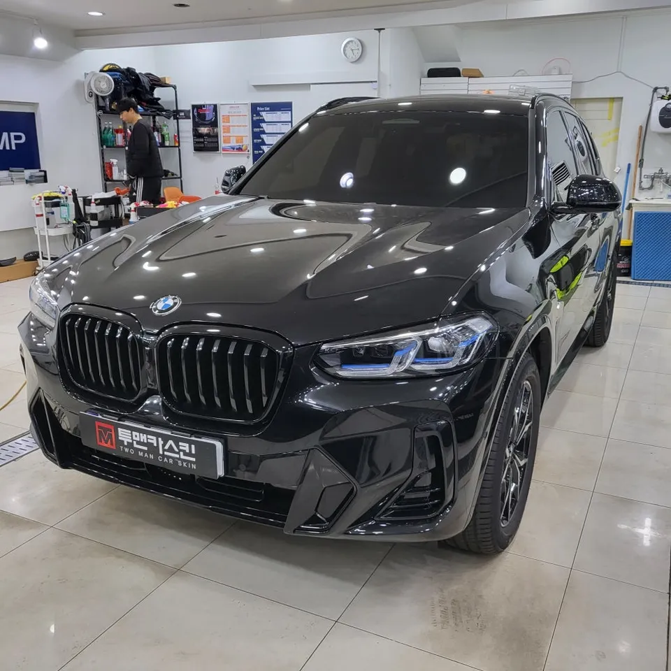 BMW X3のPPF施工事例|費用目安と仕上がり 施工写真 2-1