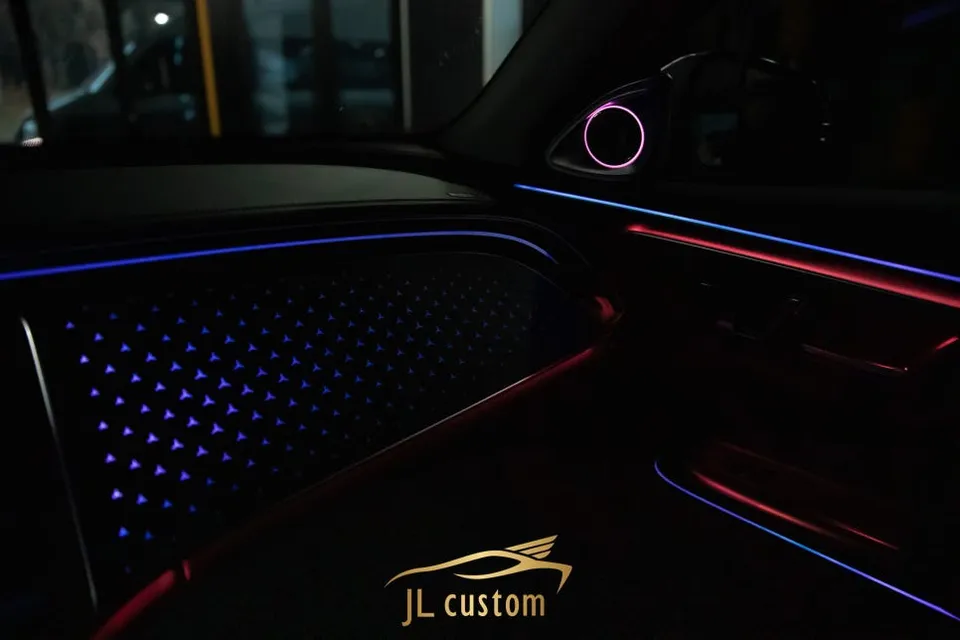 Mercedes-Benz E-Class W214 ambient lighting - Mercedes-Benz E-Class W214 Ambient Lighting Review photo 6