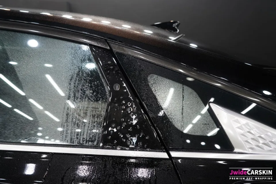 Kia K8のPPF施工事例｜費用目安と仕上がり 施工写真 1-2