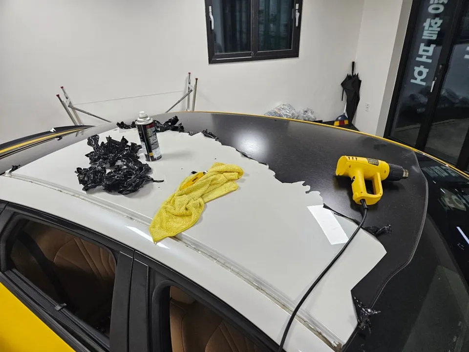 Kia K5のカーラッピング事例|費用目安・仕上がり 施工写真 3-2
