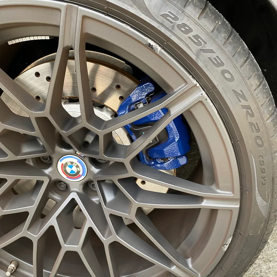 BMW M4 F82 wheel repair - BMW M4 F82 Wheel Repair — 826M Gunmetal Restored photo 4