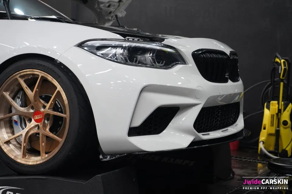 BMW M2 F87 PPF施工事例|費用目安と仕上がり 施工写真 3-2
