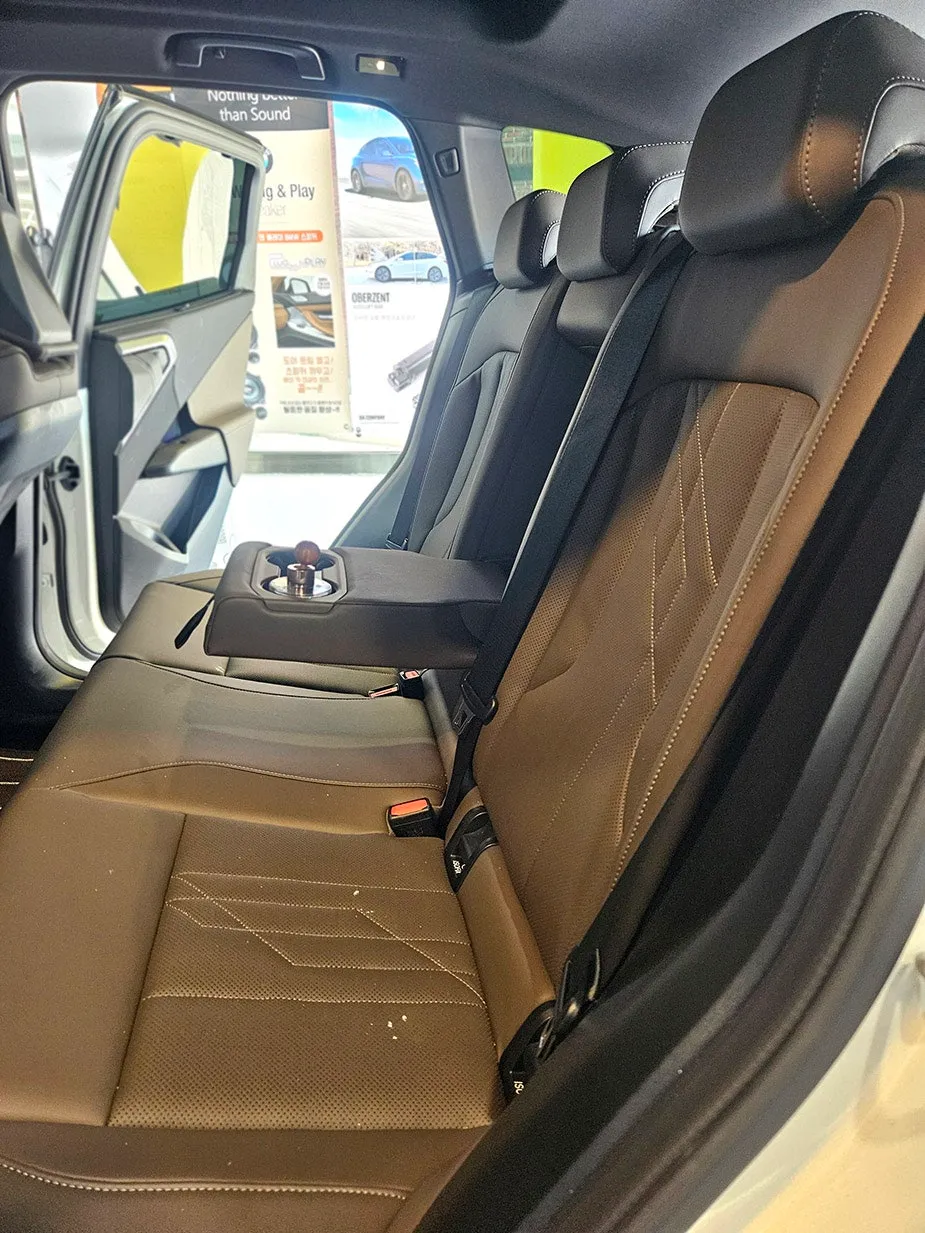 BMW X3 interior customization - BMW X3 Rear Seat Recliner Upgrade Review photo 3