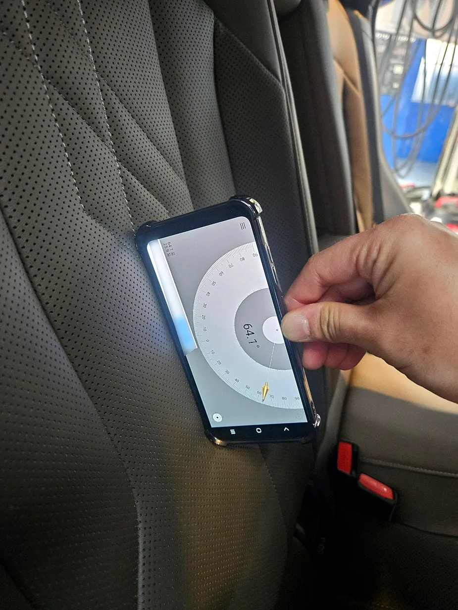 BMW X3 interior customization - BMW X3 Rear Seat Recliner Upgrade Review photo 5
