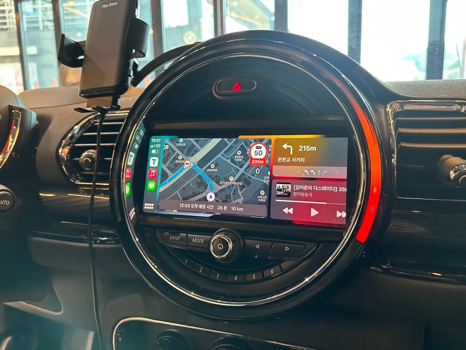 BMWのAndroid Auto・CarPlay取付事例 施工写真 4-1