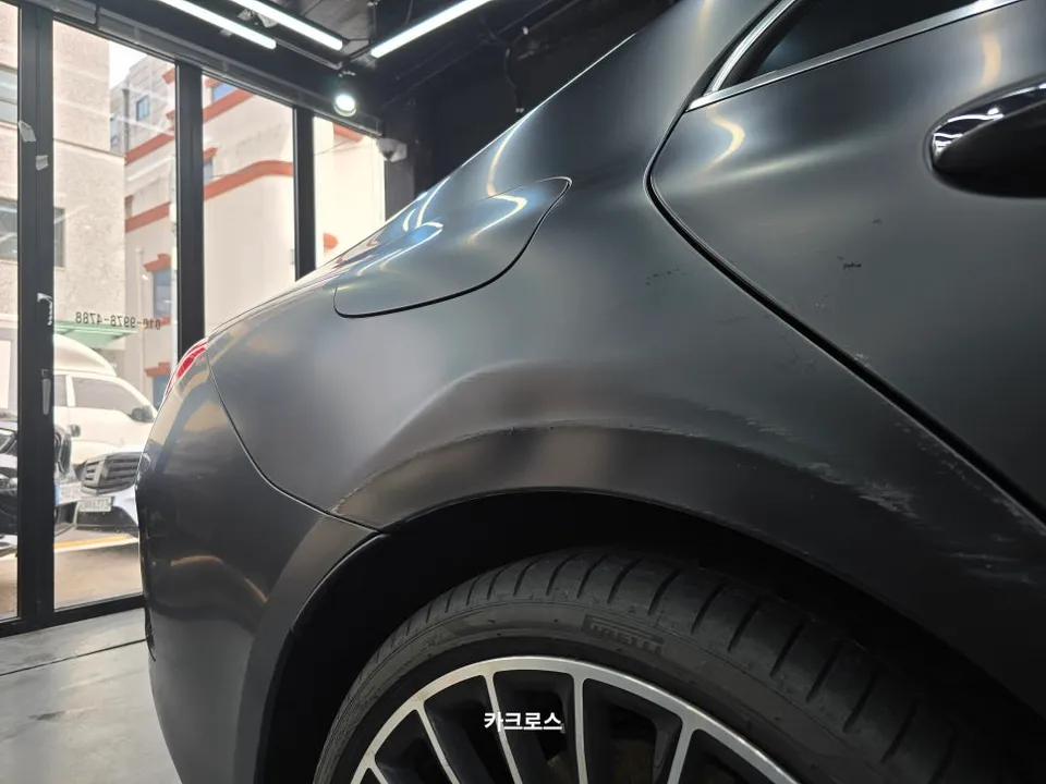 Mercedes-Benz CLSのPPF施工事例｜韓国での実例 施工写真 1-1