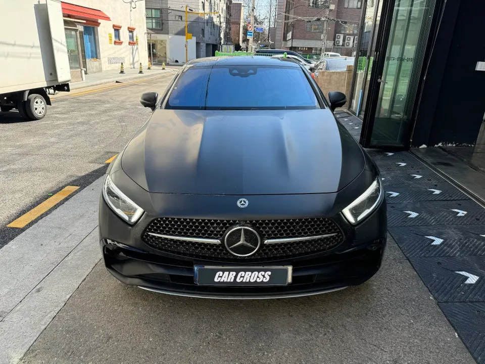 Mercedes-Benz CLSのPPF施工事例｜韓国での実例 施工写真 3-1