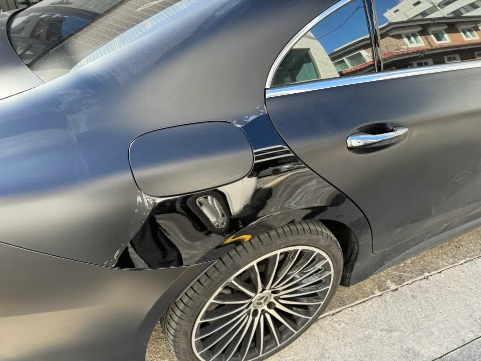 Mercedes-Benz CLSのPPF施工事例｜韓国での実例 施工写真 3-2