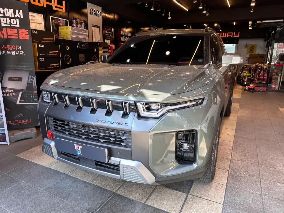 SsangYong Torres surround view camera review