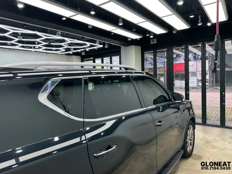 SsangYong G4 Rextonのカーフィルム施工事例|費用目安・仕上がり 施工写真 2-1