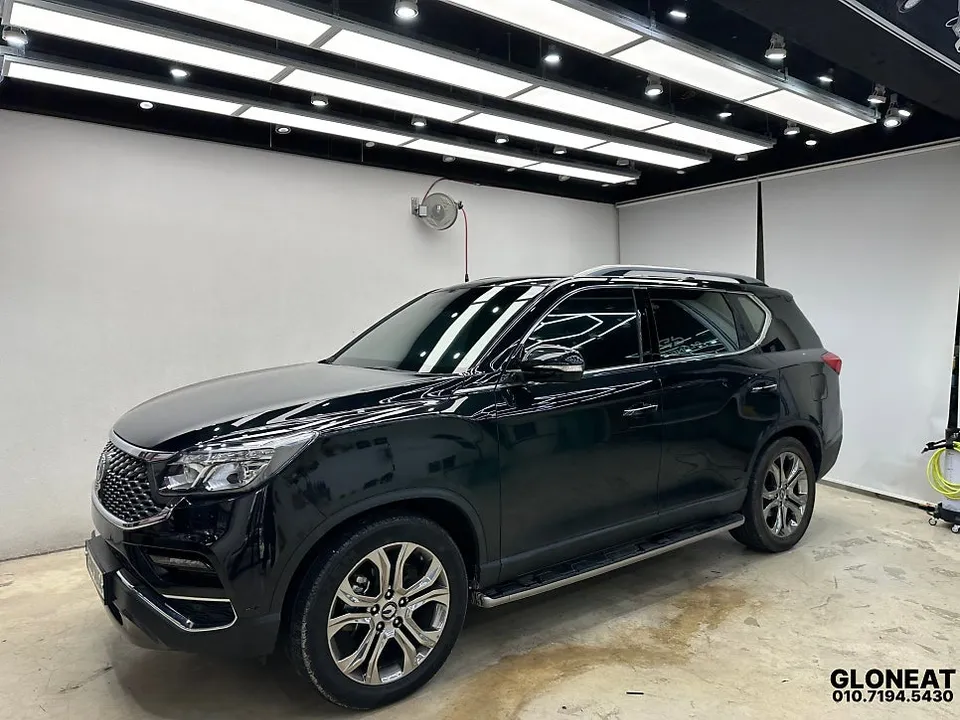 SsangYong G4 Rextonのカーフィルム施工事例|費用目安・仕上がり 施工写真 1-3