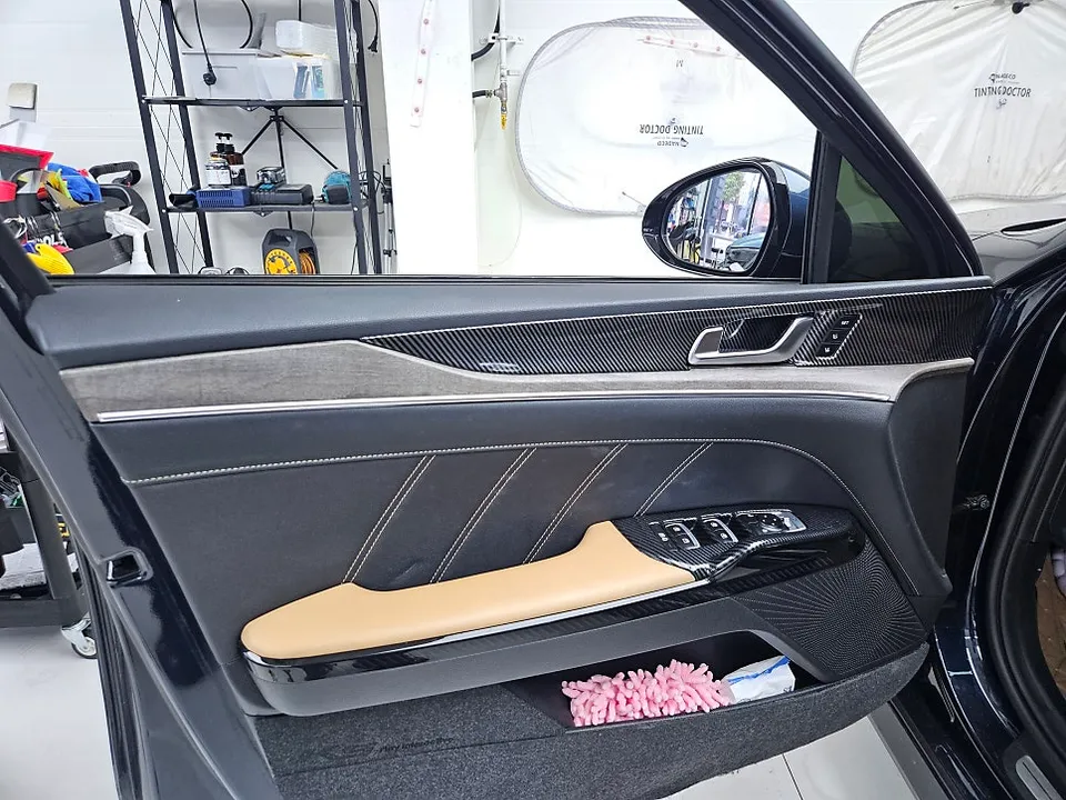 Kia K5 DL3のカーラッピング事例 施工写真 4-1