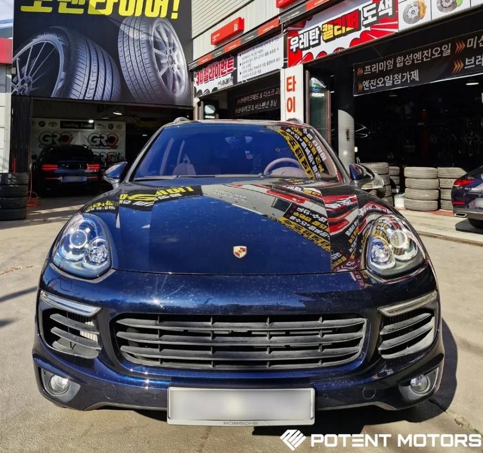 Porsche Cayenneのホイールリペア・塗装事例 施工写真 4-1