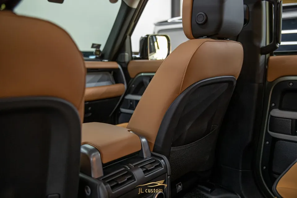 Land Rover Defender oem options - Land Rover Defender Seat & Armrest Upgrade Review photo 3
