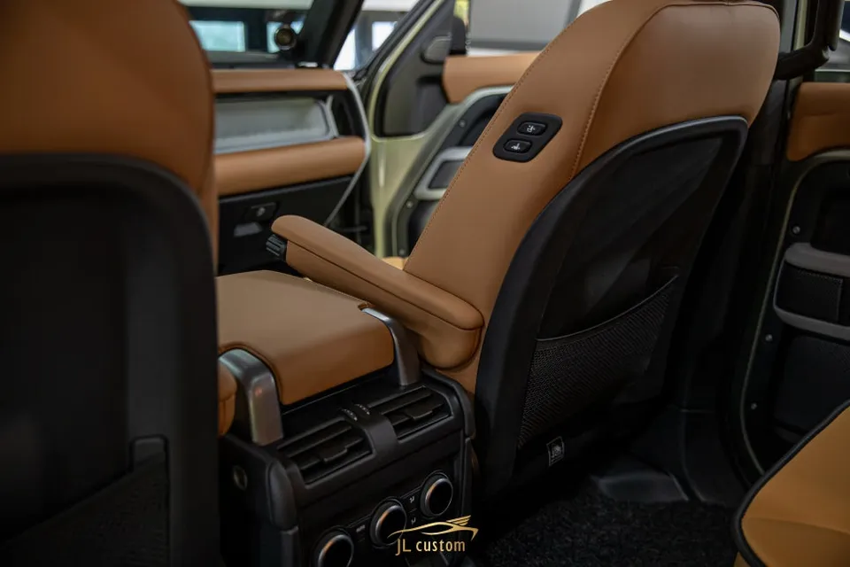Land Rover Defender oem options - Land Rover Defender Seat & Armrest Upgrade Review photo 4