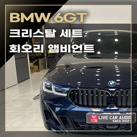 BMW 6 Series GT ambient lighting installation result