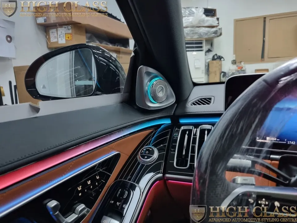 Mercedes-Benz S-Class W223 ambient lighting - Mercedes-Benz S-Class W223 Ambient Lighting Review photo 4