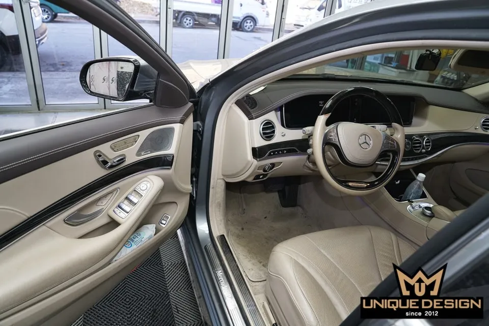 Mercedes-Benz S-Class W222 vinyl wrap - Mercedes-Benz S-Class W222 Vinyl Wrap Installation Review — Cost photo 3