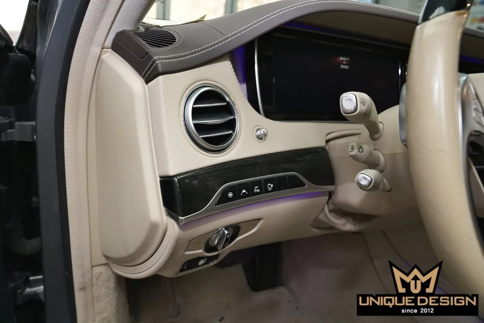 Mercedes-Benz S-Class W222 vinyl wrap - Mercedes-Benz S-Class W222 Vinyl Wrap Installation Review — Cost photo 5