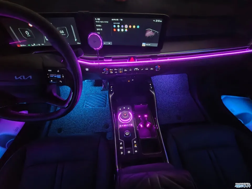 Kia Sorento MQ4 ambient lighting - Kia Sorento MQ4 Ambient Lighting Review — Cost & Results photo 5