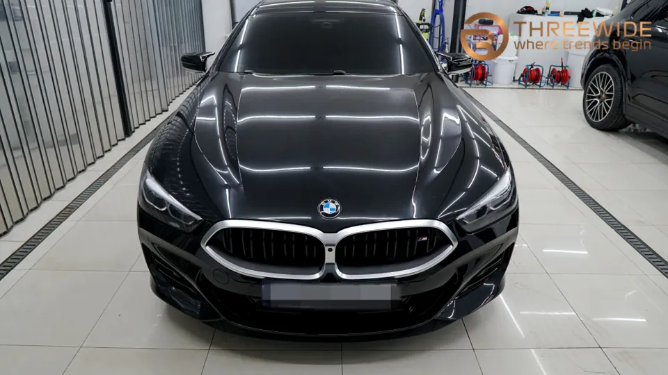 BMW 8 Seriesの無光PPF施工事例|費用目安・仕上がり 施工写真 1-1