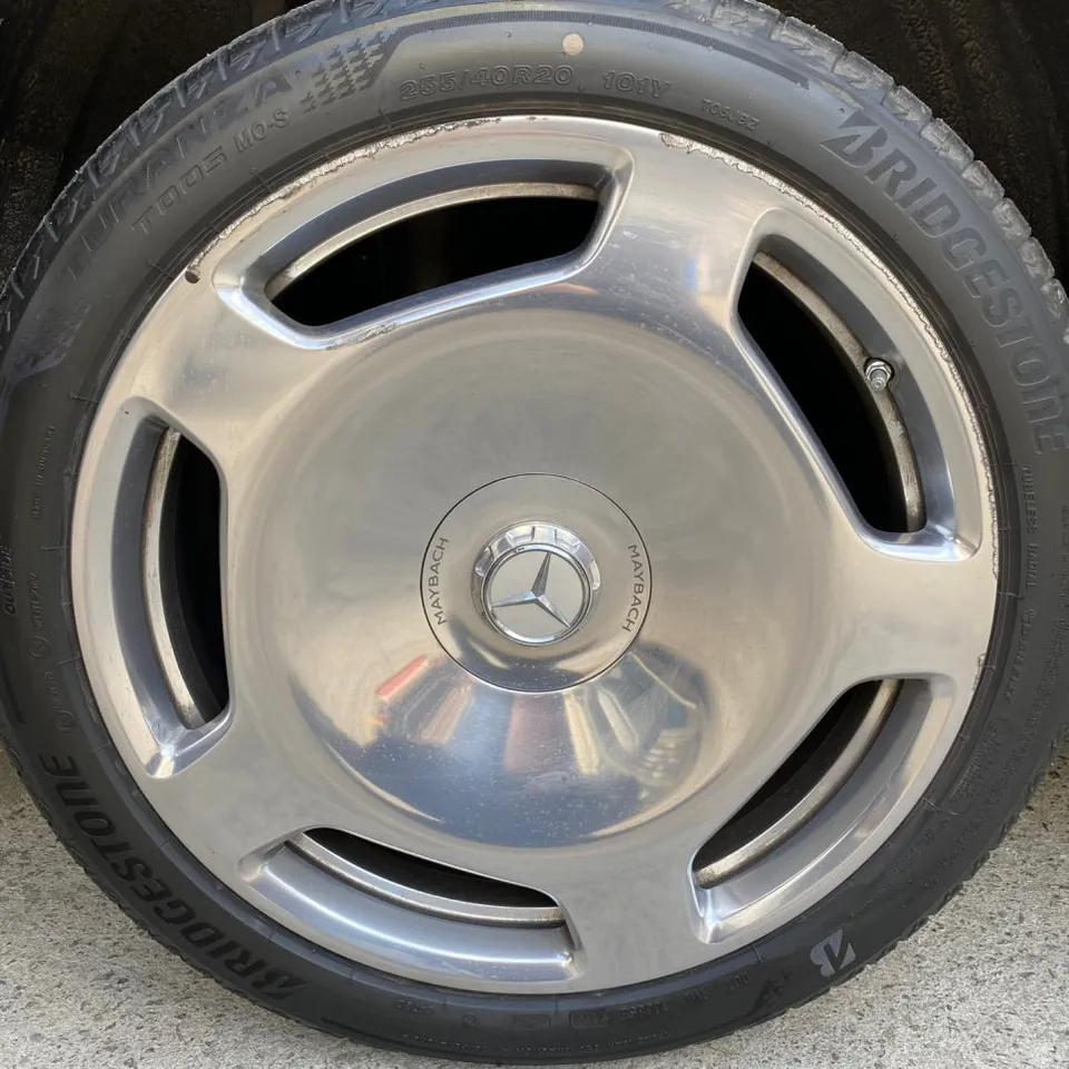 Mercedes-Benz Maybach S580 wheel repair review