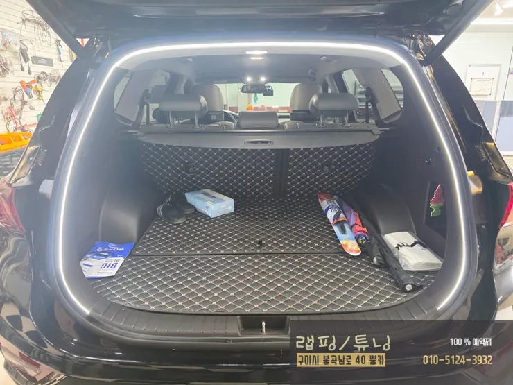 Hyundai Santa Fe TM ambient lighting - Hyundai Santa Fe TM Ambient Lighting Review — Enhanced Interior M photo 5