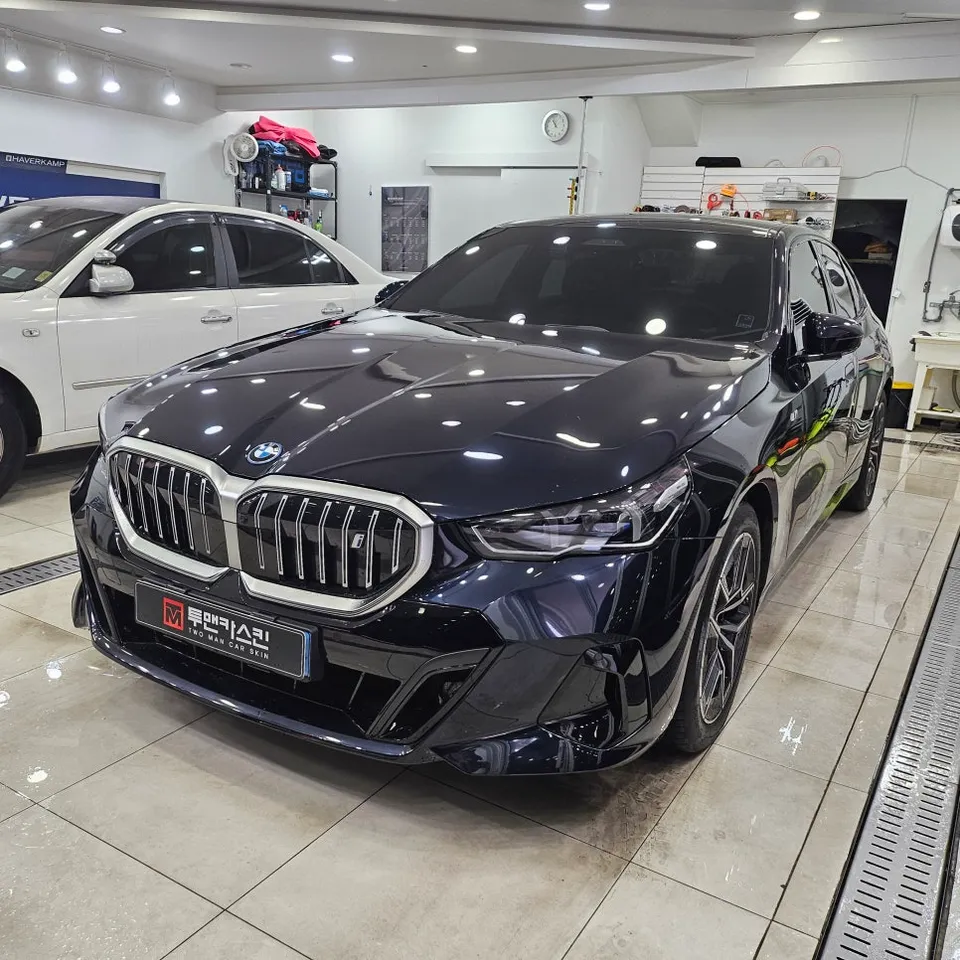 BMW i5 PPF施工事例｜費用目安と仕上がり 施工写真 2-1