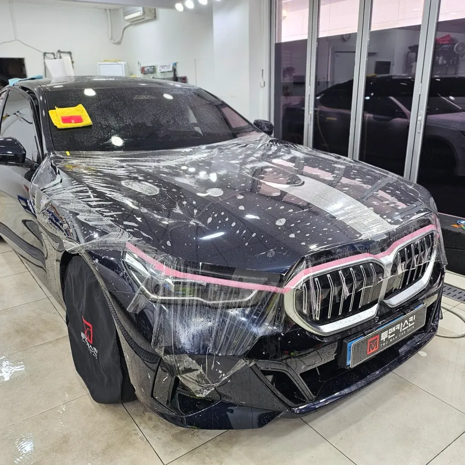 BMW i5 PPF施工事例｜費用目安と仕上がり 施工写真 3-2