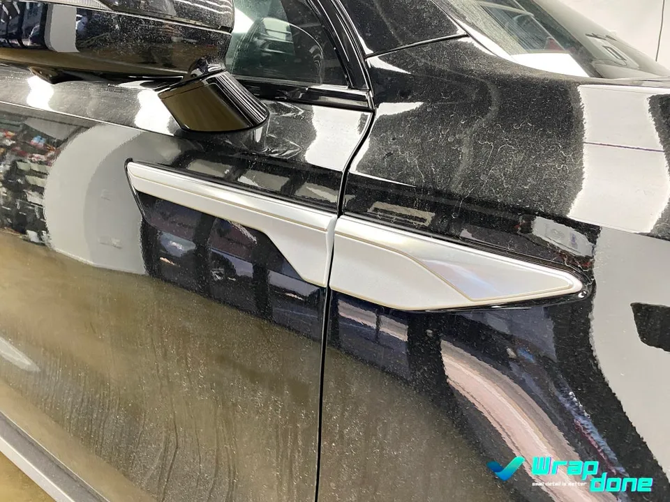 Kia Sorento 4th Gen vinyl wrap - Kia Sorento 4th Gen Vinyl Wrap Review: Blackout Exterior photo 4