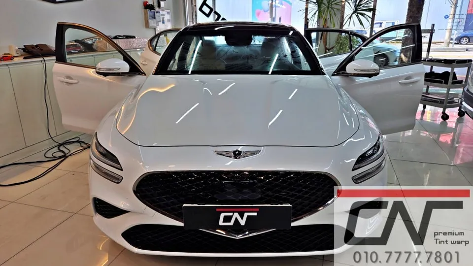 Genesis G70のカーフィルム施工事例｜費用目安と仕上がり 施工写真 3-2