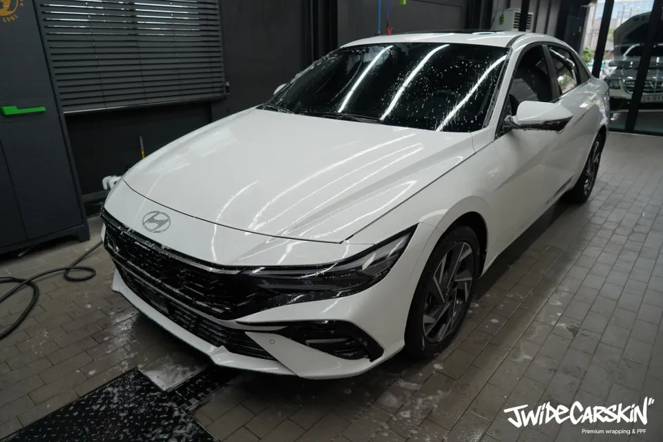 Hyundai Elantra ADのPPF施工事例｜費用目安と仕上がり 施工写真 2-2