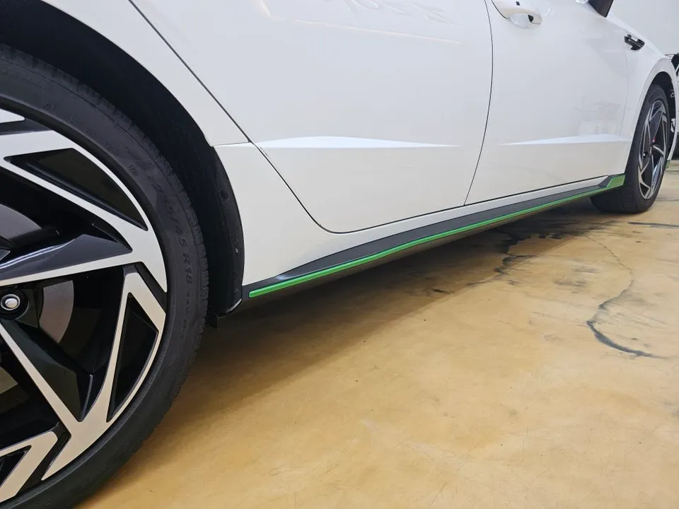 Hyundai Sonata DN8のカーラッピング事例|費用目安・仕上がり 施工写真 1-3