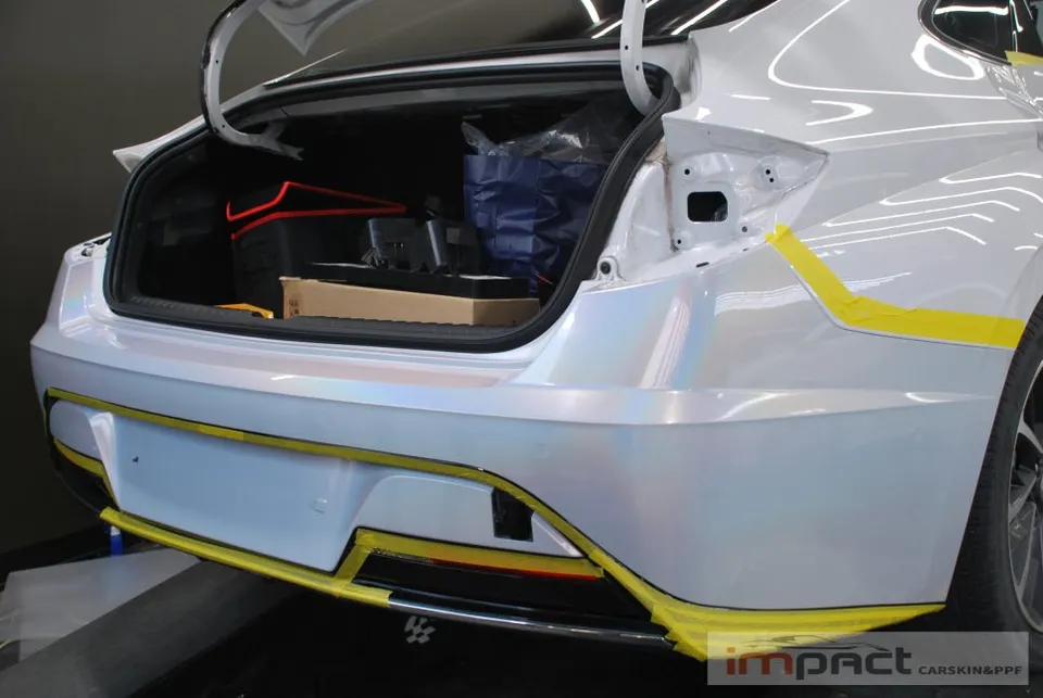 Hyundai Sonata DN8のカーラッピング事例｜費用目安・仕上がり 施工写真 3-2