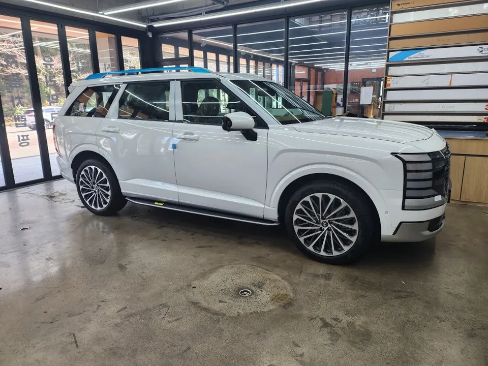 Hyundai PalisadeのPPF施工事例|費用目安と仕上がり 施工写真 1-3